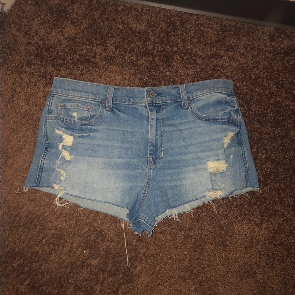Hollister Boyfriend Shorts Sz 15